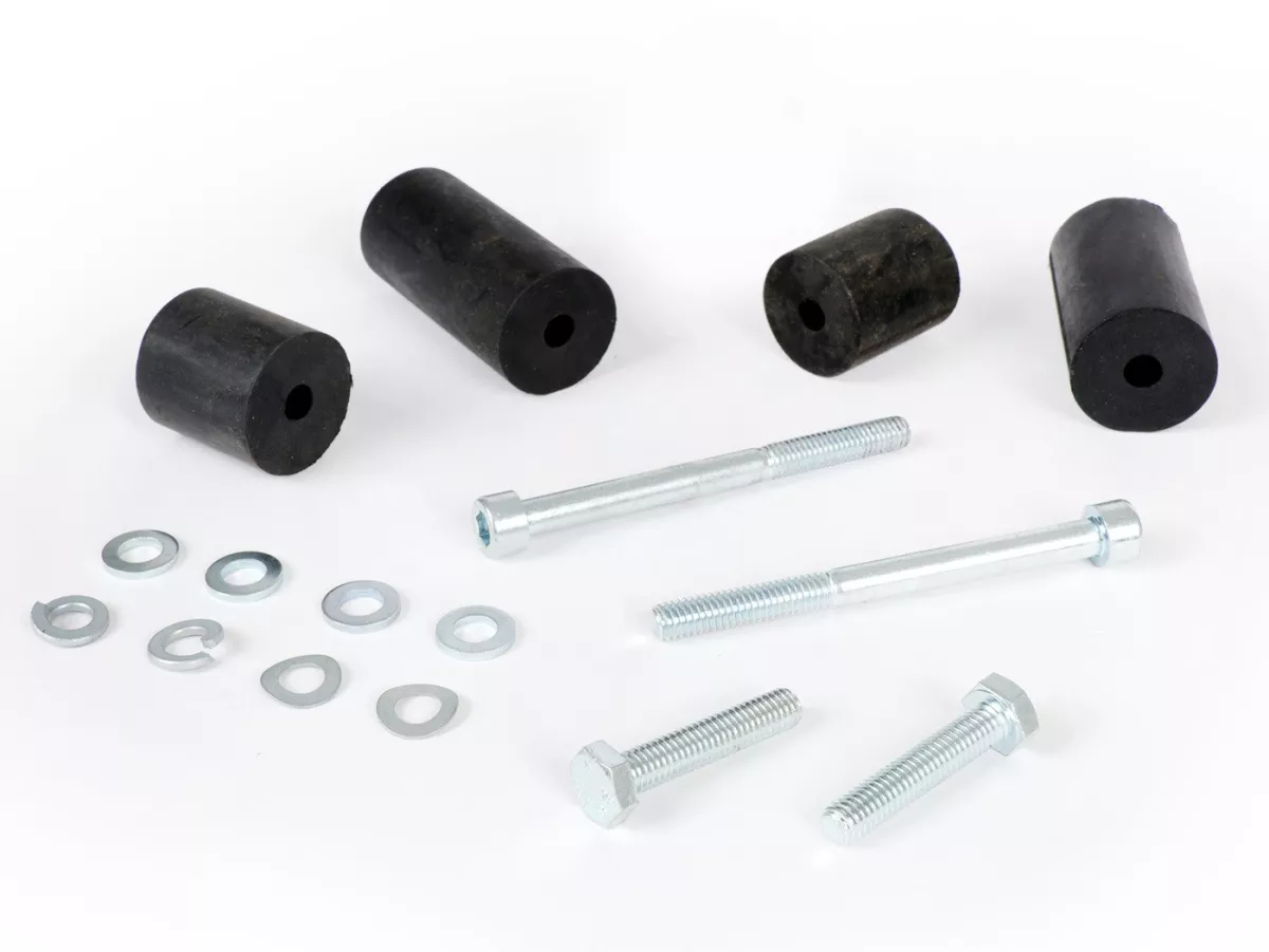 Mounting kit for tank -BGM PRO, Lifetime XXL (12 l) TS1 + Standard- Lambretta LI, LIS, SX, TV (series 2-3), DL, GP - HDPE