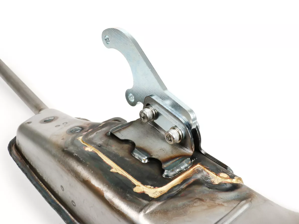Exhaust -BGM PRO Clubman V4.0 for QUATTRINI M210- Lambretta series 1-3 - unpainted - LI 125, LI 150, LiS 125, LiS 150, TV 175, SX, TV, GT, GP 125, 150, 200