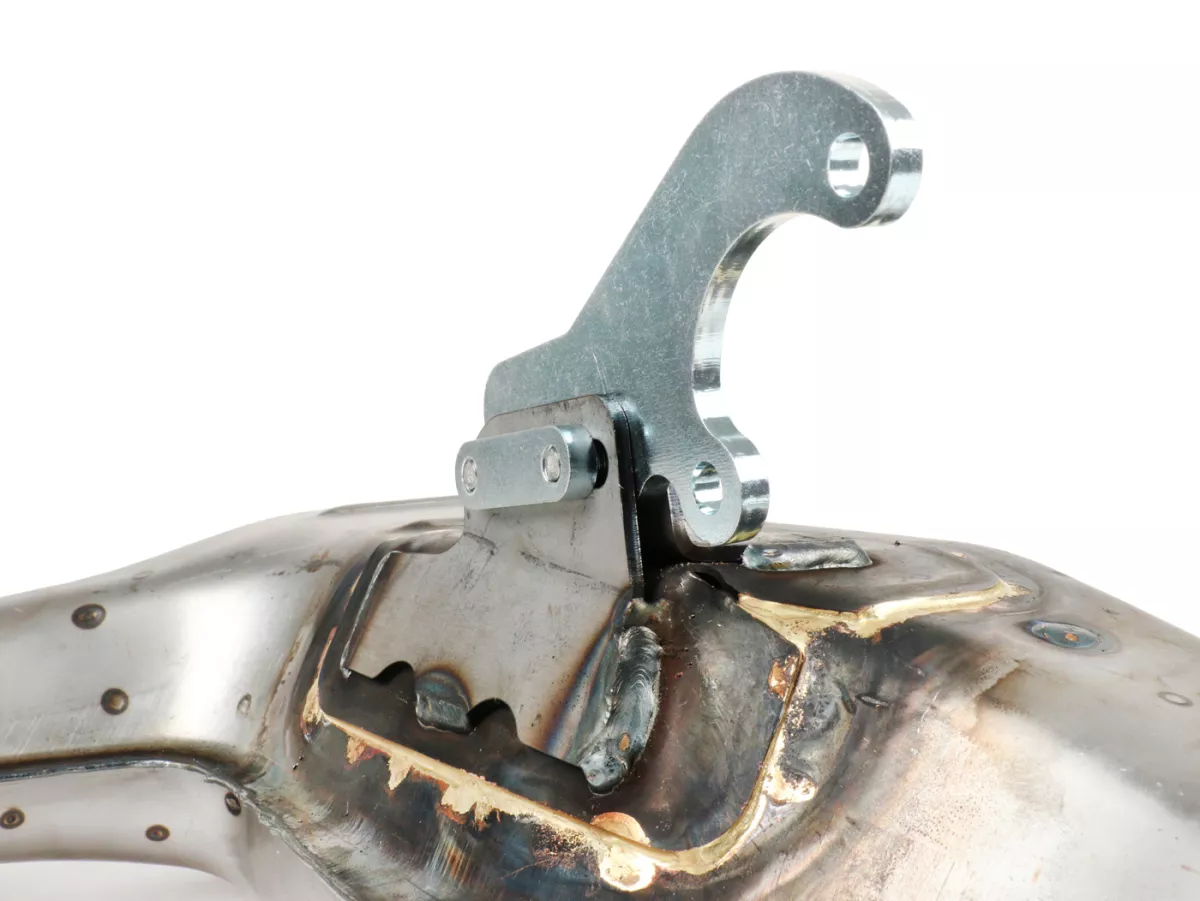 Exhaust -BGM PRO Clubman V4.0 for QUATTRINI M210- Lambretta series 1-3 - unpainted - LI 125, LI 150, LiS 125, LiS 150, TV 175, SX, TV, GT, GP 125, 150, 200