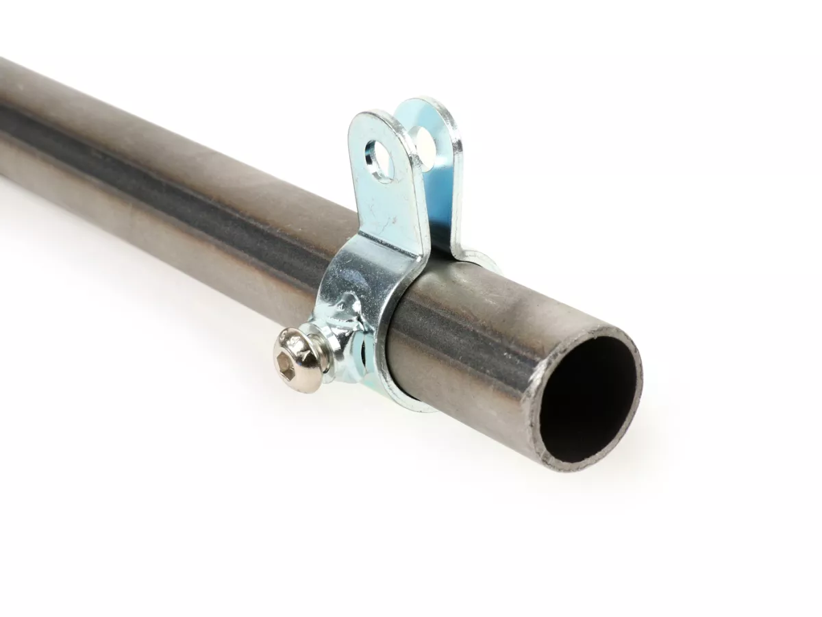 Exhaust -BGM PRO Clubman V4.0 for QUATTRINI M210- Lambretta series 1-3 - unpainted - LI 125, LI 150, LiS 125, LiS 150, TV 175, SX, TV, GT, GP 125, 150, 200