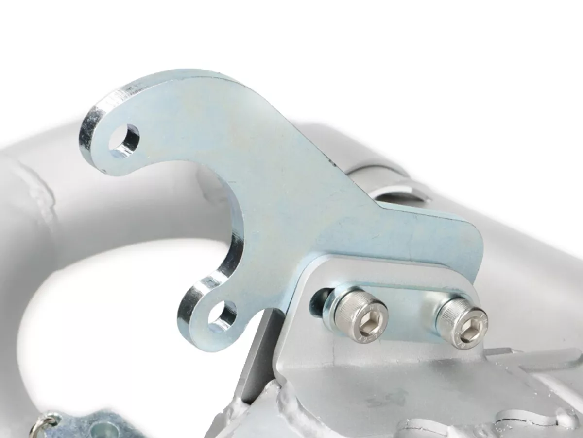 Uitlaat -BGM PRO Clubman V4.0- Lambretta Serie 1-3 - Zilver LI 125, LI 150, LiS 125, LiS 150, TV 175, SX, TV, GT, GP 125, 150, 200