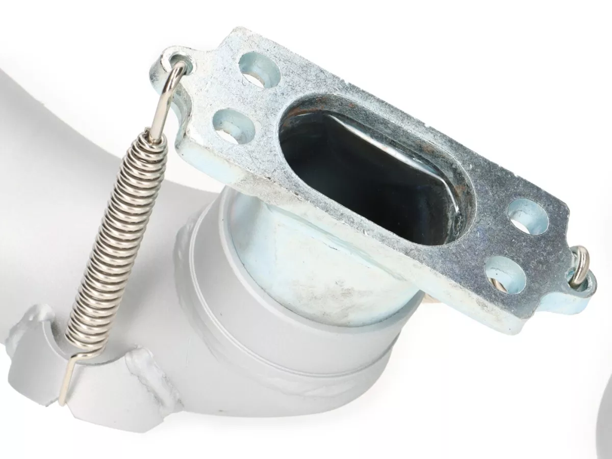 Uitlaat -BGM PRO Clubman V4.0- Lambretta Serie 1-3 - Zilver LI 125, LI 150, LiS 125, LiS 150, TV 175, SX, TV, GT, GP 125, 150, 200
