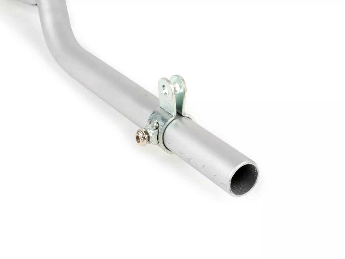 Uitlaat -BGM PRO Clubman V4.0- Lambretta Serie 1-3 - Zilver LI 125, LI 150, LiS 125, LiS 150, TV 175, SX, TV, GT, GP 125, 150, 200