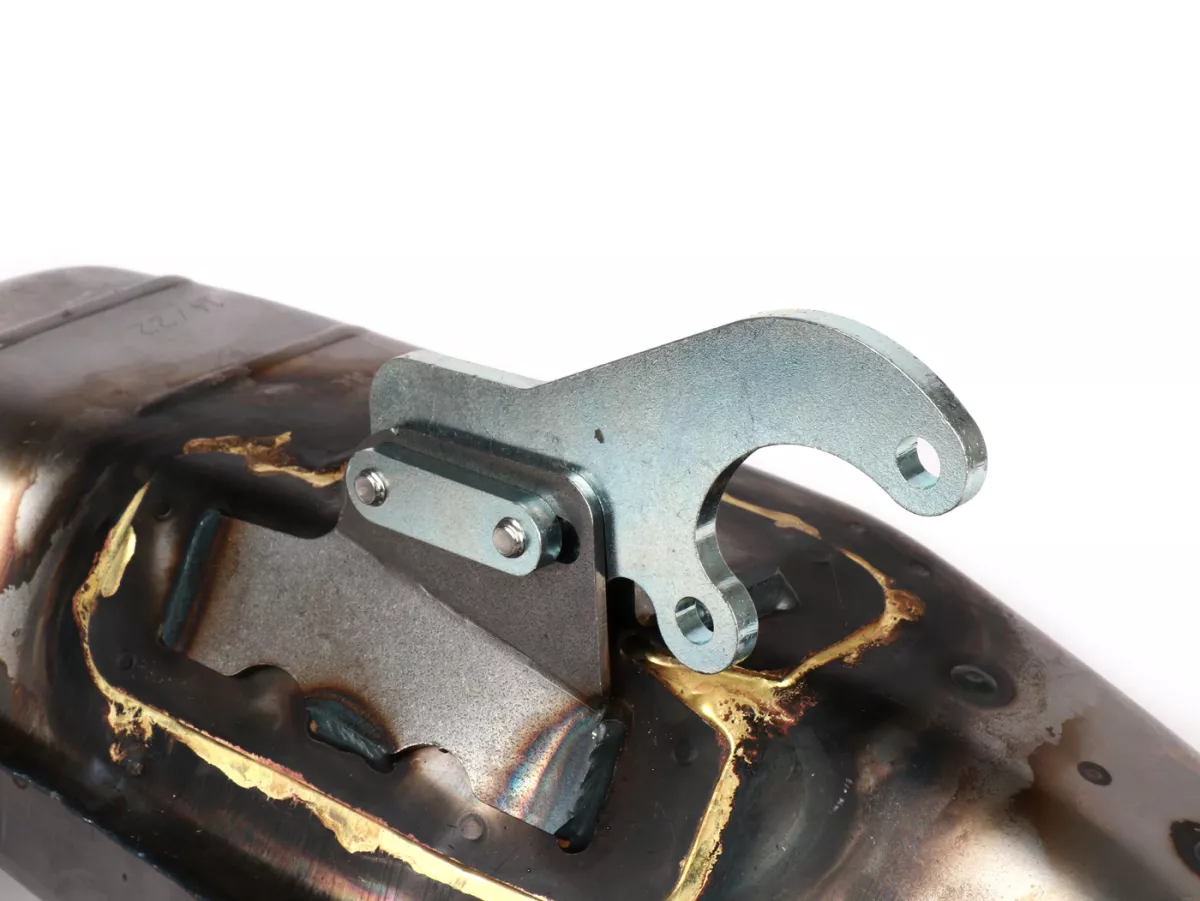 Knalpot -BGM PRO Clubman Sport untuk SIMONINI Killercase- Lambretta Seri 1-3 - tidak dicat - LI 125, LI 150, LiS 125, LiS 150, TV 175, SX, TV, GT, GP 125, 150, 200