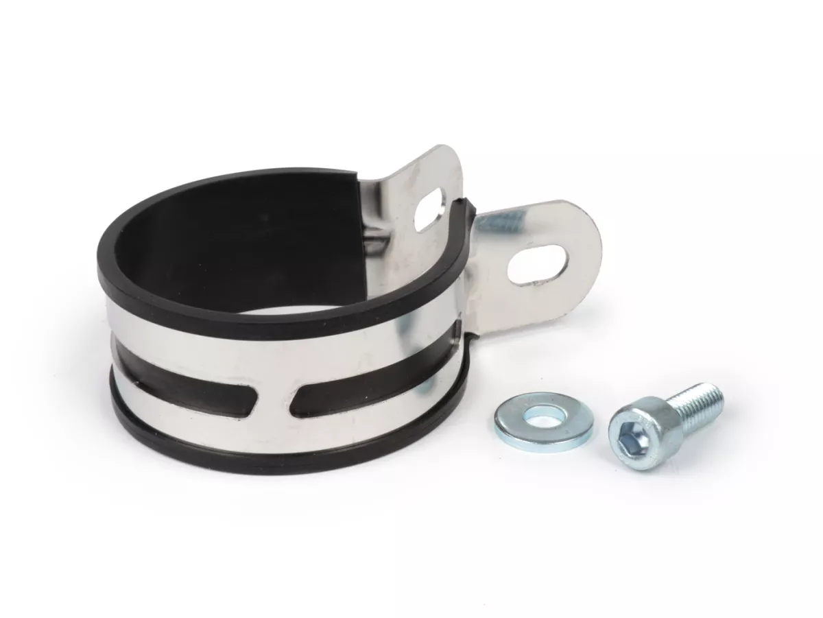 collier de silencieux -BGM PRO Clubman Sport - Lambretta séries 1 -3, y compris le caoutchouc