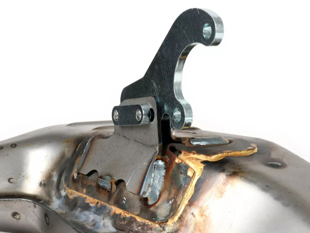 Knalpot -BGM PRO Clubman V4.0- Lambretta Seri 1-3 - tidak dicat - LI 125, LI 150, LiS 125, LiS 150, TV 175, SX, TV, GT, GP 125, 150, 200