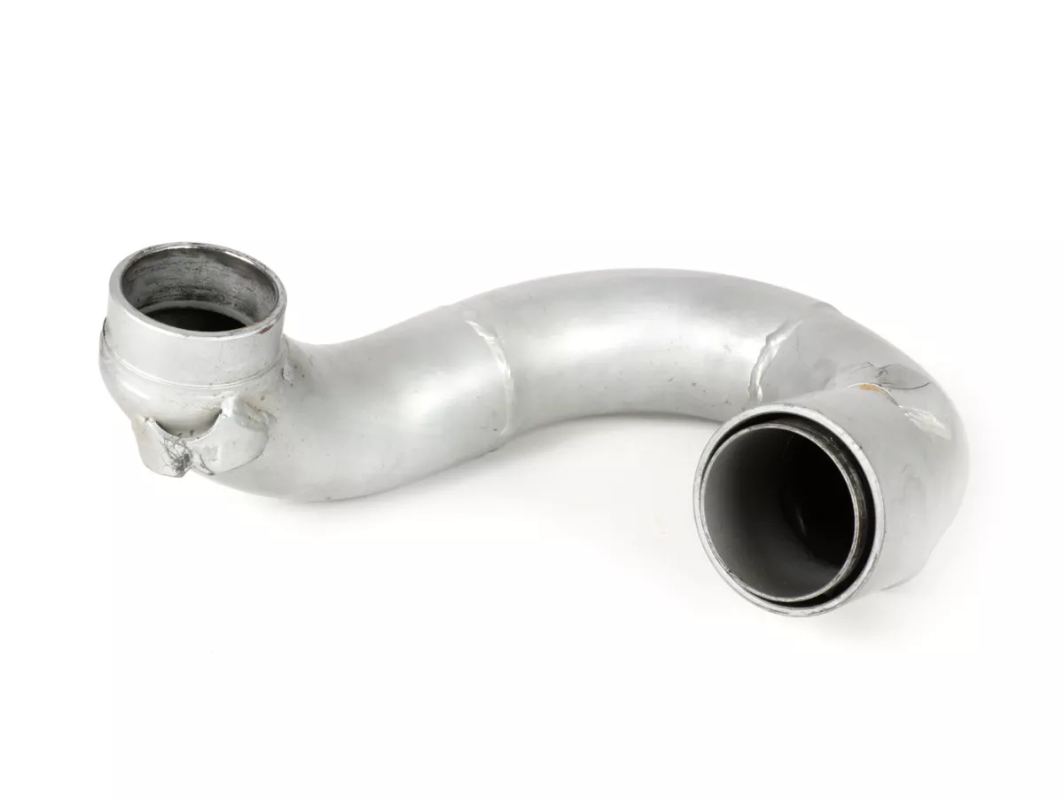 Manifold knalpot -BGM PRO Clubman V4.0- Lambretta Seri 1-3 - Silver - LI 125, LI 150, LiS 125, LiS 150, TV 175, SX, TV, GT, GP 125, 150, 200