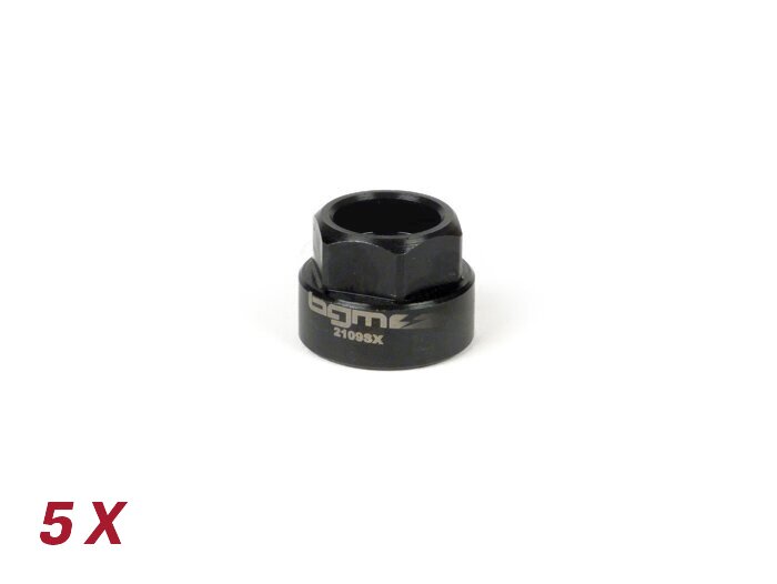 Flywheel nut -BGM ORIGINAL- Lambretta LI (series 3, 1964-), LIS, SX, TV (series 3) - 5 pcs