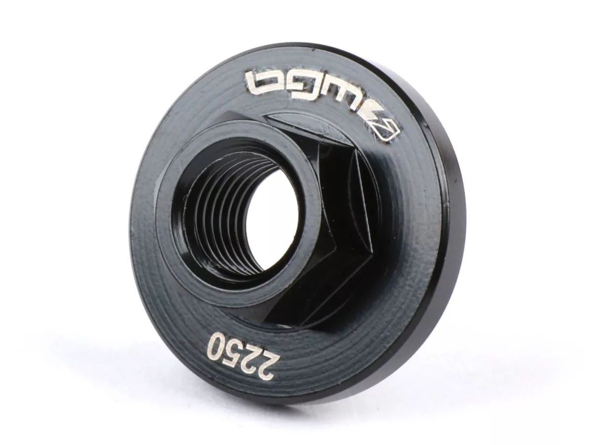 Mur roda tiang M12 x 1,50 (kekuatan tinggi) kerah Ø = 33mm h = 4,5 mm SW = 17-BGM PRO- Vespa GS160 / GS4 (VSB1T), SS180 (VSC1T), Rally180 (VSD1T), Rally200 (VSE1T, Femsatronic)