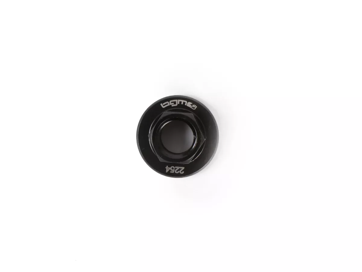 Tuerca de pivote M11 x 1,50 (alta resistencia) collar Ø=24mm h=3mm SW=14 -BGM PRO- Vespa Wideframe VM, VB, VL, VNA, VBA, GS150 / GS3