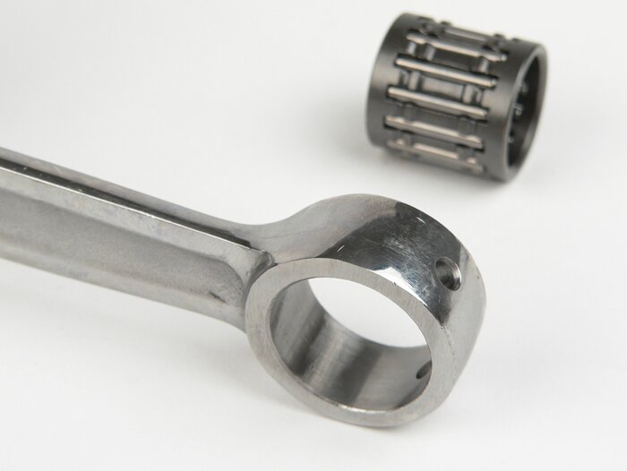 Vevaxel -BGM PRO Racing (roterande ventil), 51 mm slaglängd, 97 mm vevstake- Omvandlingsaxel Vespa PK50 XL/XL2 till 125cc (Ø 20 mm kon)