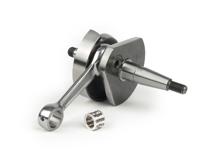 Crankshaft -BGM PRO Racing (rotary slider)- Vespa V50, PK50 S (Ø 19mm cone)