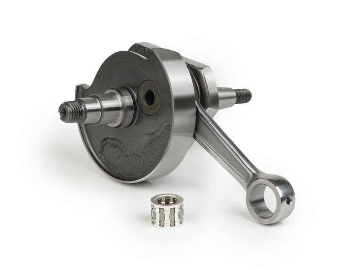 Crankshaft -BGM PRO Racing (rotary slider)- Vespa V50, PK50 S (Ø 19mm cone)