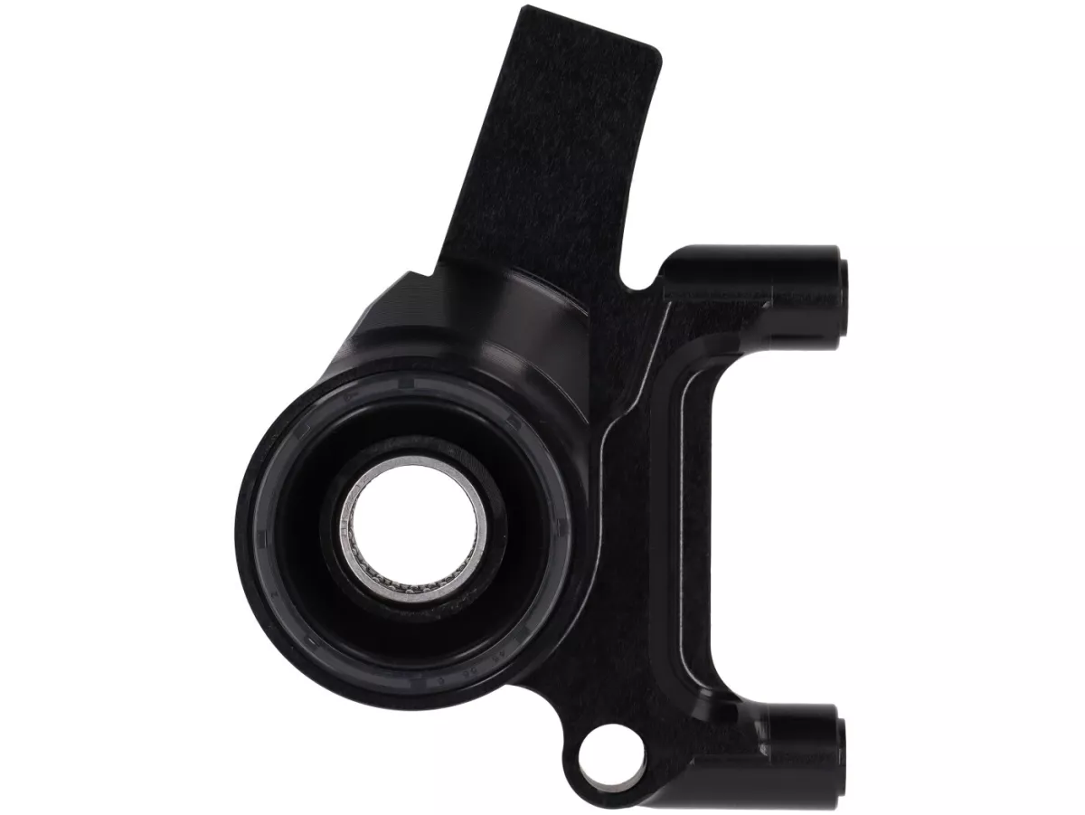 Soporte de pinza de freno delantero BGM PRO SPORT (con certificado de piezas TÜV), CNC Touring, radial, tambor de freno tipo LML- LML, Stella, Star - negro
