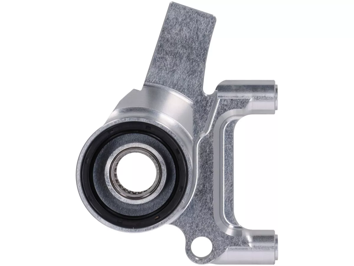 Front brake calliper mount -BGM PRO SPORT (with TÜV parts certificate), CNC Touring, radial, brake drum type LML- LML, Stella, Star - silver