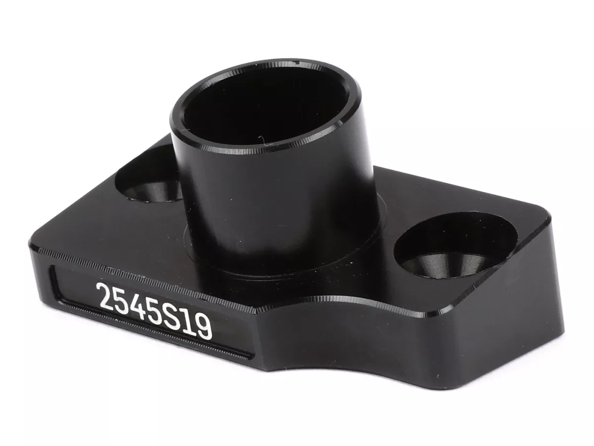 Inlaatspruitstuk -BGM PRO- voor Polini SpeedEngine en Pinasco Powercasing, Piaggio Ciao, Bravo, Boxer en Si, AW=Ø19mm