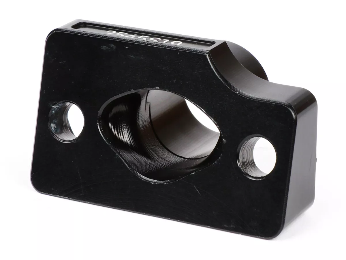 Inlaatspruitstuk -BGM PRO- voor Polini SpeedEngine en Pinasco Powercasing, Piaggio Ciao, Bravo, Boxer en Si, AW=Ø19mm