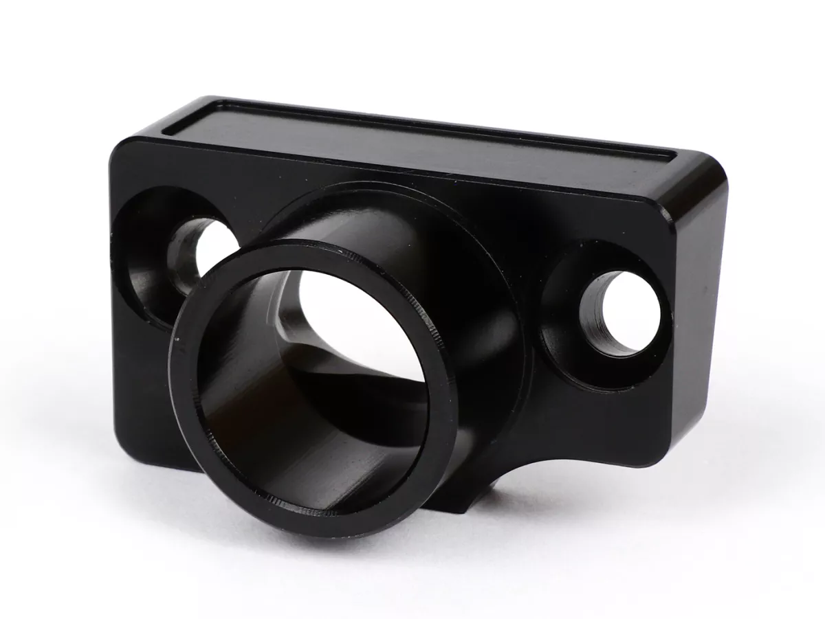 Intake manifold -BGM PRO- for Polini SpeedEngine and Pinasco Powercasing, Piaggio Ciao, Bravo, Boxer and Si, CS=Ø24mm
