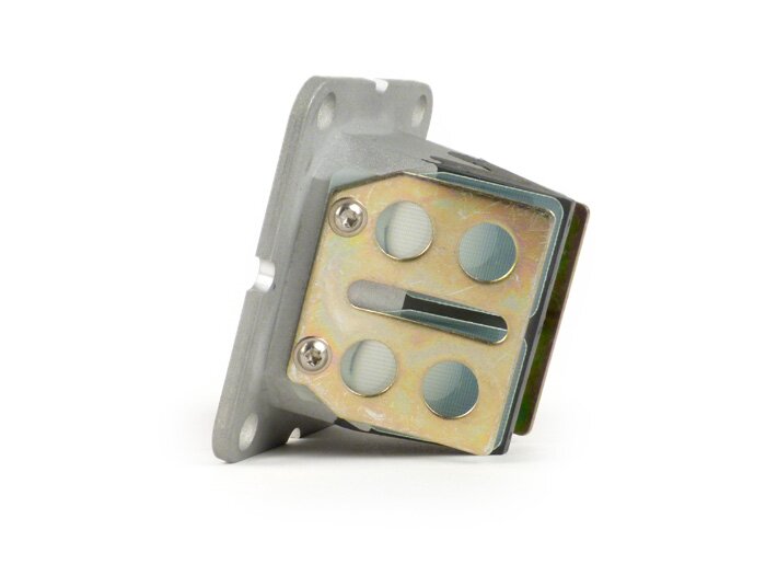Reed valve -BGM PRO- RD350-type (modified for Lambretta TS1) - GRP petals