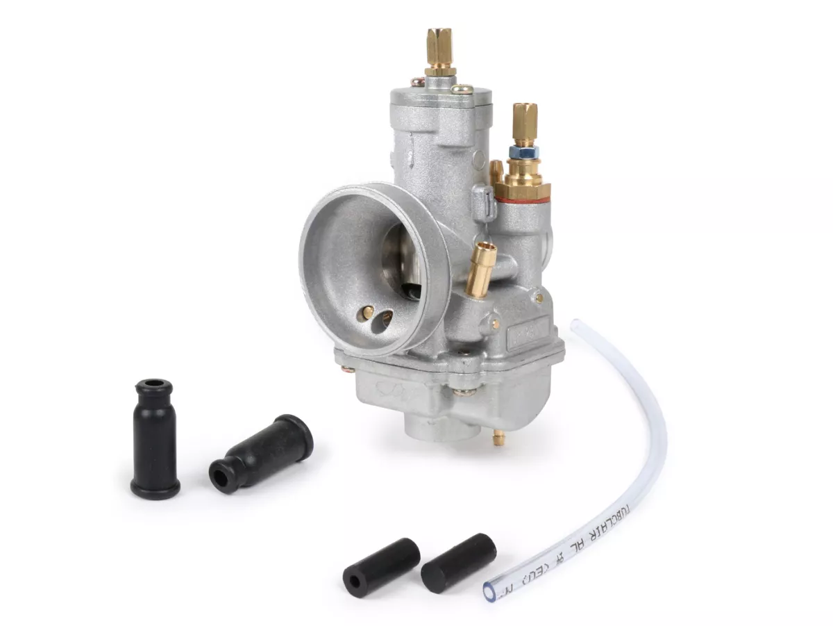 Set intake manifold dengan karburator -BGM PRO Ø24mm Polini CP23- Vespa GS150 (VS2 hingga VS5), GS2 (VD1TS), GS3 (VD2TS)