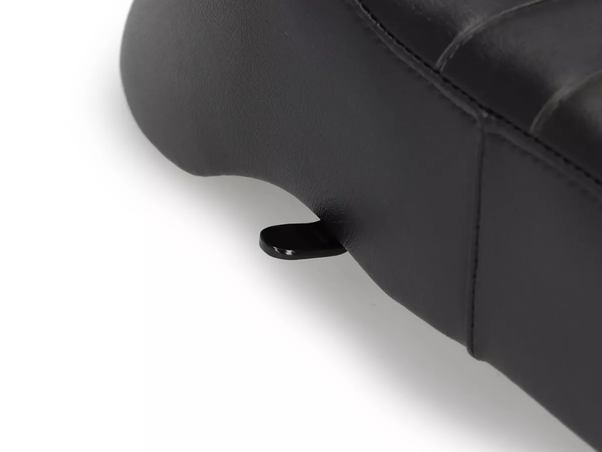 Seat -BGM PRO Giuliari 7Ts Lambretta (Serie 1-3) black - yellow lettering