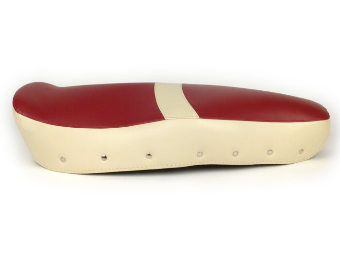 Sarung bangku kursi -BGM PRO- LAMBRETTA- LI, TV (Seri 2) - Merah Krem