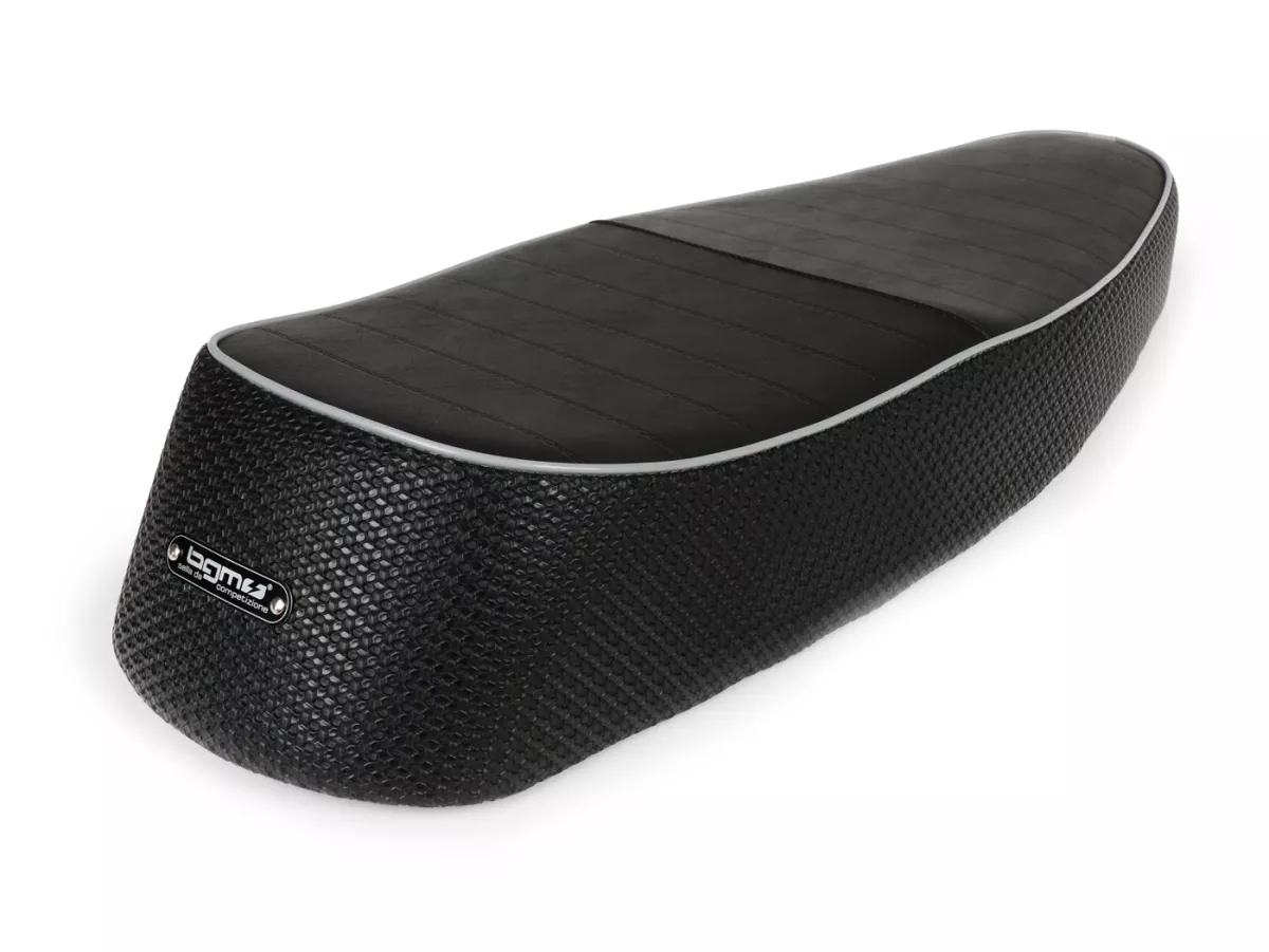 Seat -BGM PRO SportTouring- Vespa Sprint, GT, GTR, Super, TS, GL, VNA, VBA, VNB, VBB, T4, Rally 180/200, GS160, SS180 - also fits Vespa PX - without lock