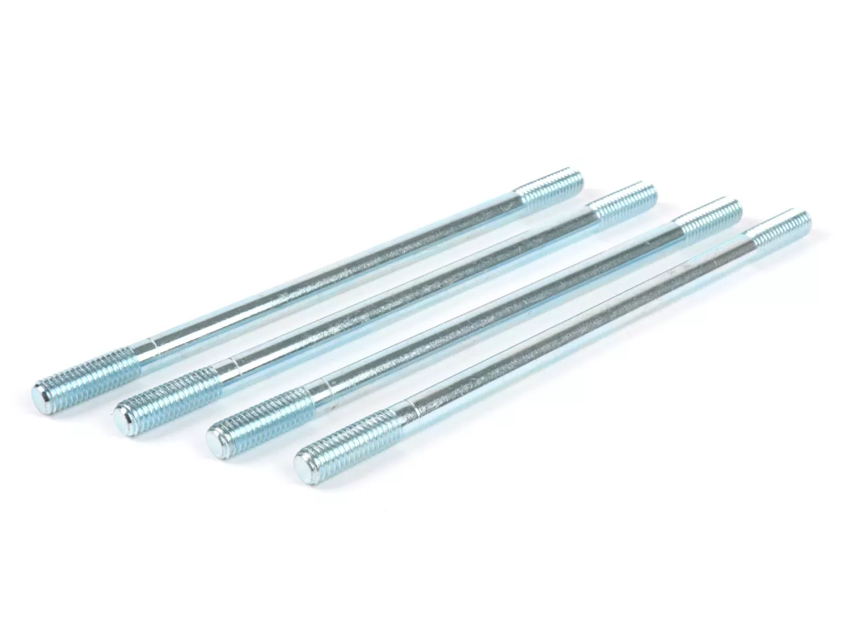 Bultsats för cylinder- M8 x 163mm -BGM ORIGINAL- (används för Vespa PX200 (VSX1T), Cosa200 (VSR1T), Rally180 (VSD1T), Rally200 (VSE1T), SS180 (VSC1T), GS160 / GS4 (VSB1T) cylindrar)
