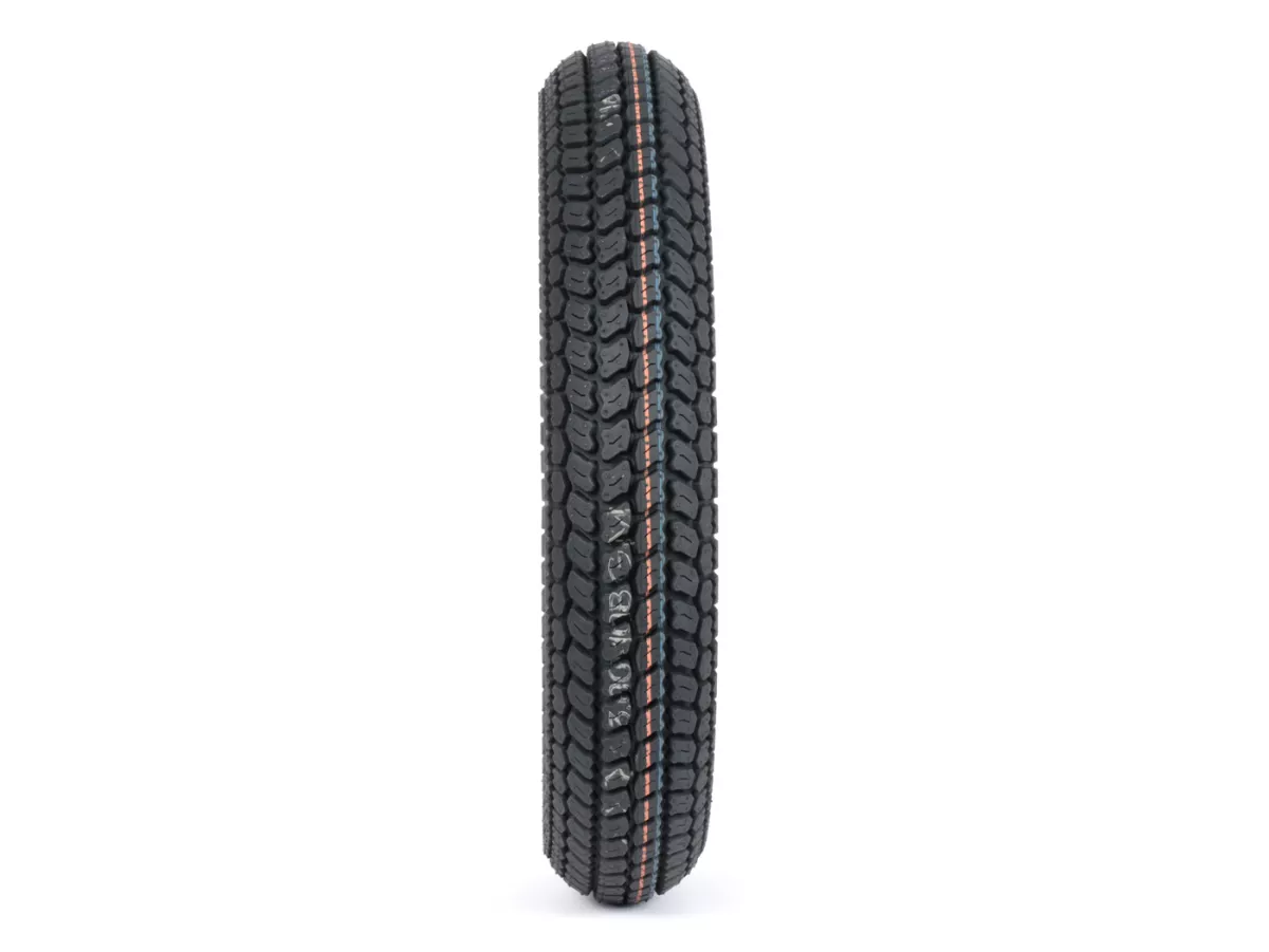 Tyre -BGM Classic (made in Germany by Heidenau)- 3.00 - 10 inch TT 50P 150 km/h (reinforced)) - for tube rims only