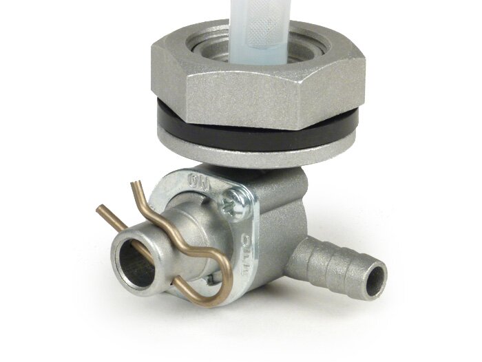 Fuel tap -BGM PRO Faster Flow V2.0- Vespa PX, T5 125cc, Rally180 (VSD1T), Rally200 (VSE1T), Sprint150 (VLB1T), TS125 (VNL3T), GT125 (VNL2T), GTR125 (VNL2T), GL150 (VLA1T), Super, VNA, VNB, VBA, VBB, V50, V90, PV125, ET3, PK S, PK XL