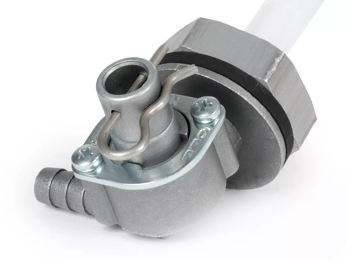 Rubinetto benzina -BGM PRO Faster Flow V2.0- Vespa Wideframe GS150 (VS1-5) - adatto anche per la conversione a tubo benzina corto su Vespa Largeframe PX, Rally, Sprint