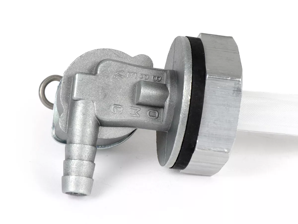Rubinetto benzina -BGM PRO Faster Flow V2.0- Vespa Wideframe GS150 (VS1-5) - adatto anche per la conversione a tubo benzina corto su Vespa Largeframe PX, Rally, Sprint