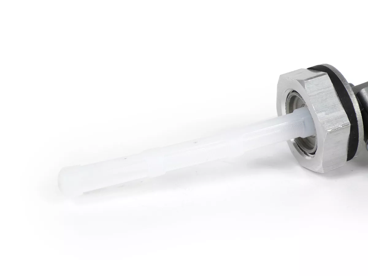 Rubinetto benzina -BGM PRO Faster Flow V2.0- Vespa Wideframe GS150 (VS1-5) - adatto anche per la conversione a tubo benzina corto su Vespa Largeframe PX, Rally, Sprint