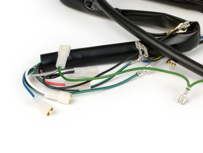 Kabelboom -VESPA- Vespa PK 50 XL (V5X3T000001-V5X3T185557) - Modellen met richtingaanwijzers, bagageruimte, elektronische ontsteking, zonder elektrische starter