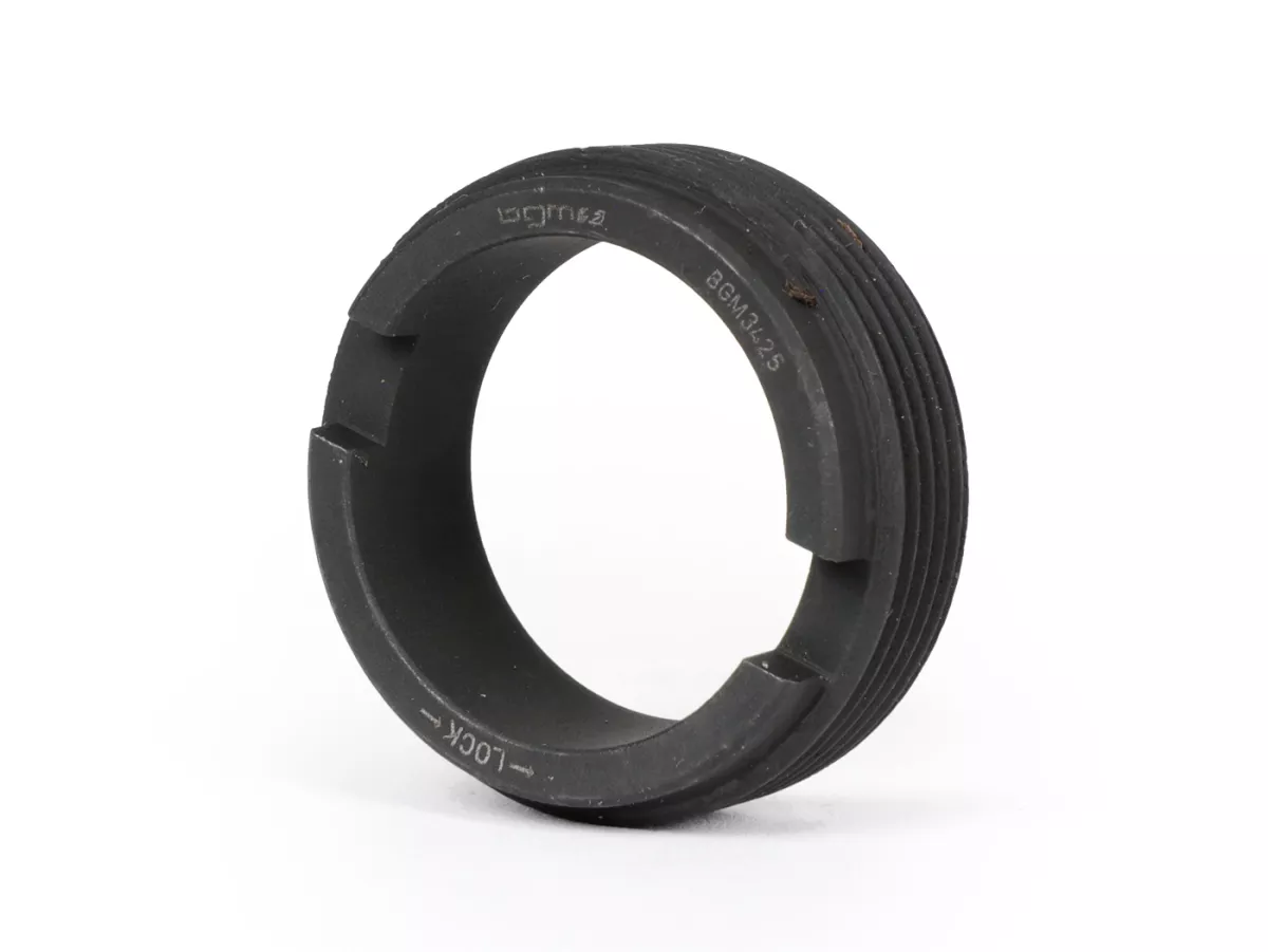 Castle nut swingarm/bantalan roda depan - BGM Original -VESPA- V50, V90, SS50, SS90, PV125, ET3