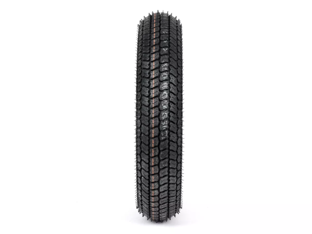 Komplettrad (Reifen fahrbereit auf Felge montiert) -BGM Classic, Vespa Largeframe PX, Sprint, Rally, GT, GTR, TS, T4, LML Star/Stella- 3.50 - 10 Zoll TT 59P (reinforced) - Felge Stahl, lackiert 2.10- 10 - Chrom