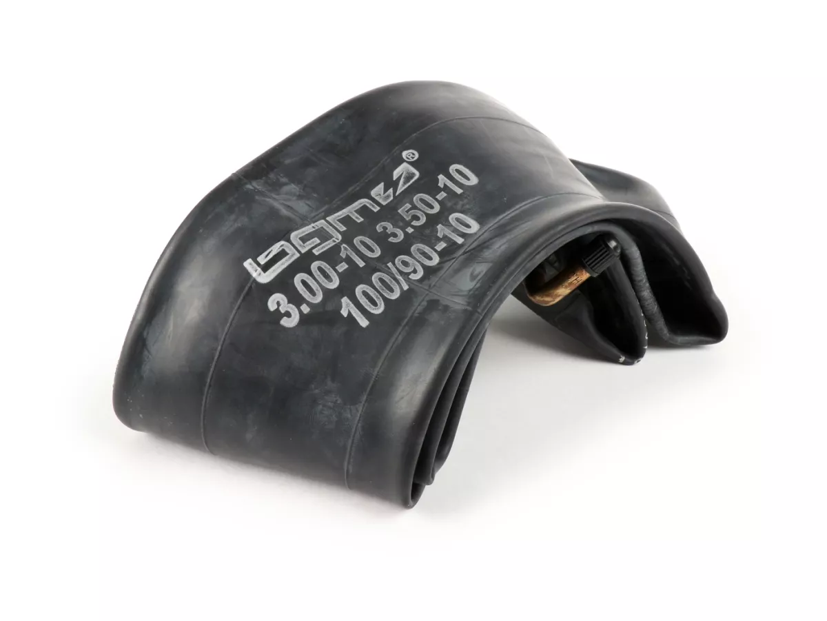 Däck komplett uppsättning -BGM Classic, Vespa- 3.50 - 10 tum TT 59P (förstärkt) - Fälg 2.10-10 Grå