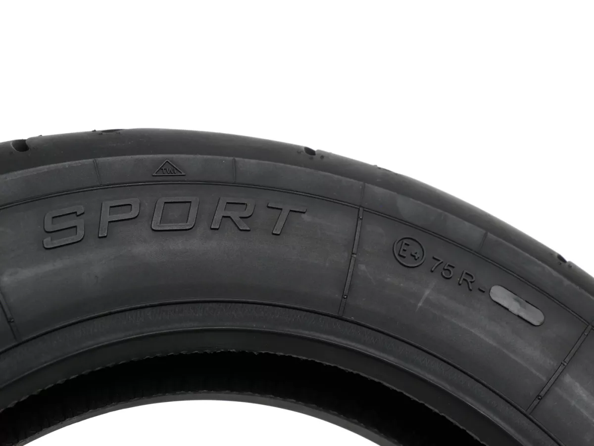 Ban -BGM Sport (Dibuat di Jerman oleh Heidenau) - 3,50 - 10 inci TL 59S 180 km/jam (diperkuat) - hanya untuk pelek tubeless