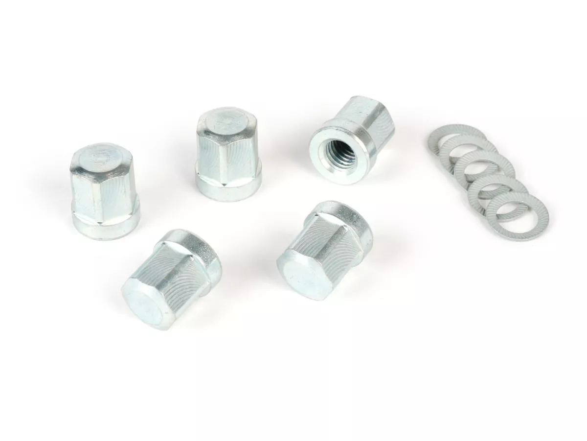 Compleet wiel (band gemonteerd op velg, rijklaar) -BGM Sport, tubeless, Vespa Largeframe PX, Sprint, Rally, GT, GTR, TS, T4, LML Star/Stella- 3.50 - 10 inch TL 59S (versterkt) - velg 2.10-10 rood