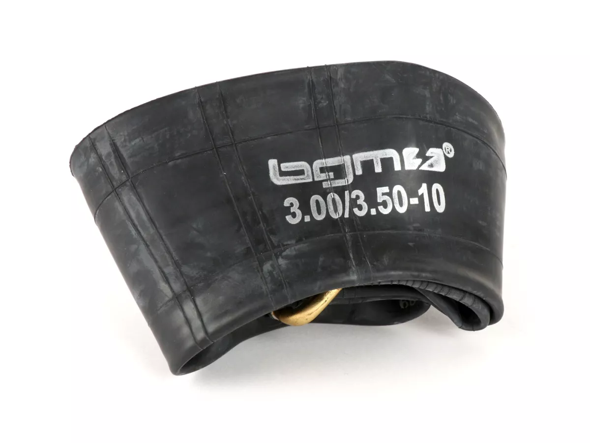 Ban lengkap -BGM Sport, Lambretta- 3.50 - 10 inci TT 59S (diperkuat) - pelek 2.15-10 baja tahan karat yang dipoles