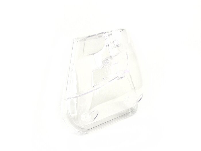 Air filter cover -BGM- Yamaha Aerox (YQ50/L, 2-stroke), MBK Nitro (YQ50/L, 2-stroke)- transparent