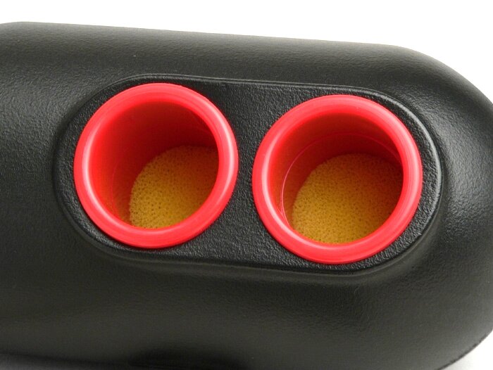 AirBox -TWIN SLOT- bgm PRO, negro (28/35/50mm)