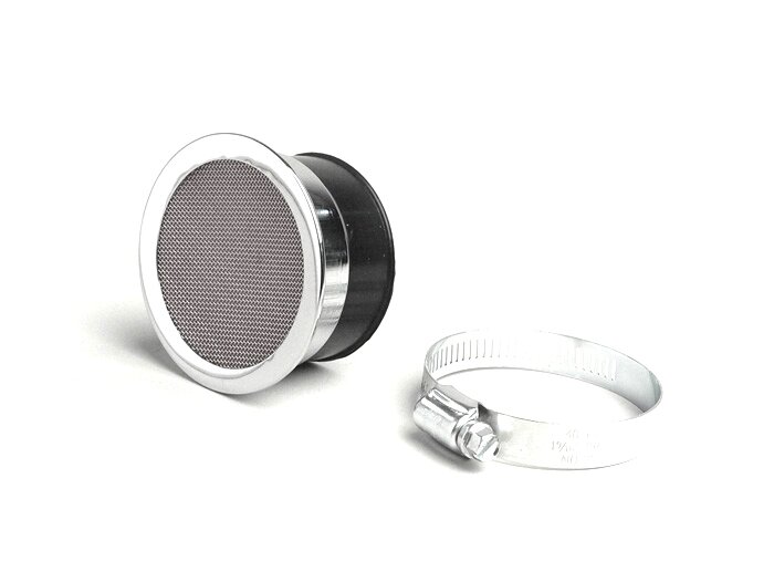 Luftfilter -OEM KVALITET superplatt- Ø=75mm, h=18mm - anslutningsbredd = 50mm