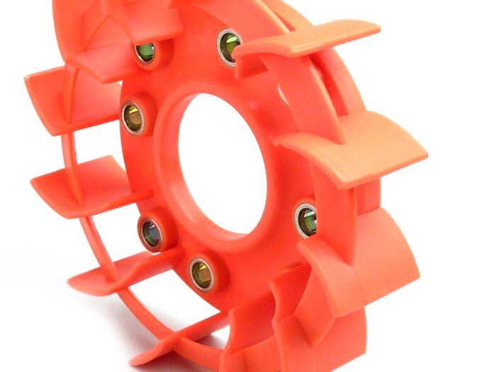 Fläkthjul -BGM PRO Racing- GY6 (4-takts) 50 ccm - Orange