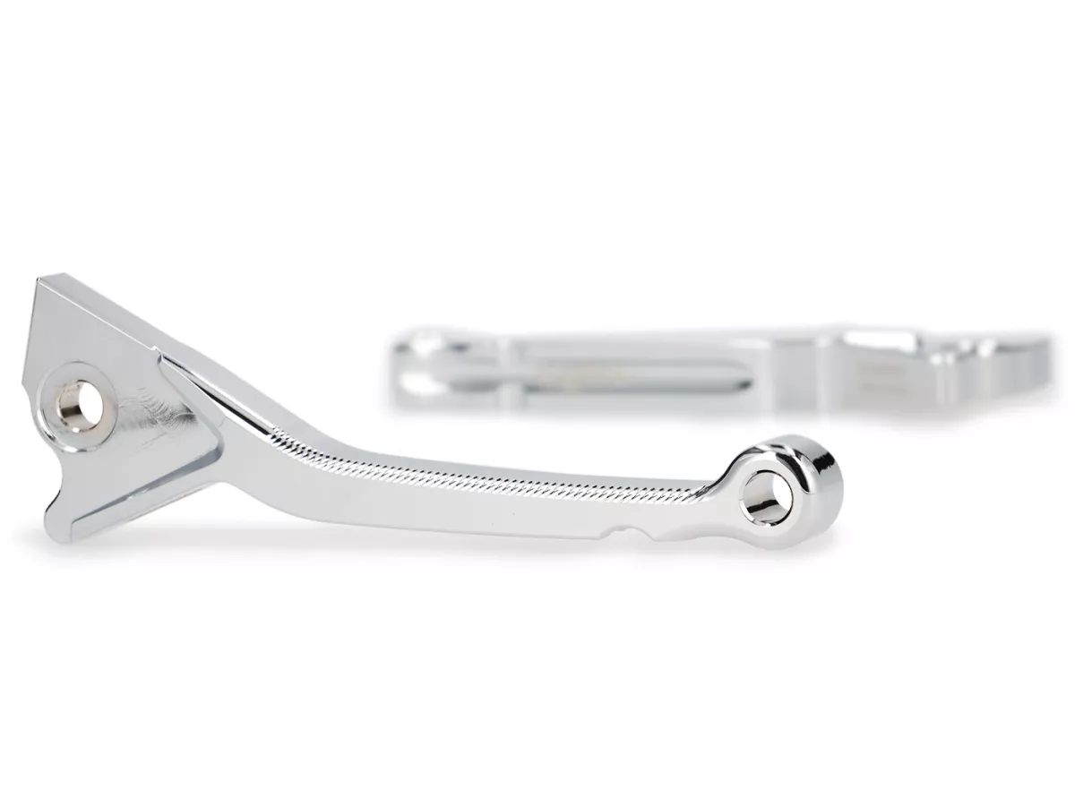 Remhendelset -BGM PRO CNC Sport, kort (130mm)- Vespa GT, GTL, GTS 125-300 - (bouwjaar - 2022) - chroom - ABE