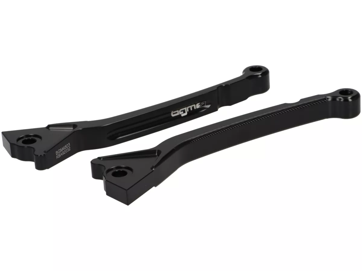 Bromshandtagssats -BGM PRO CNC Sport, lång (165mm)- Vespa GT, GTL, GTS 125-300 - (År - 2022) - svart - ABE