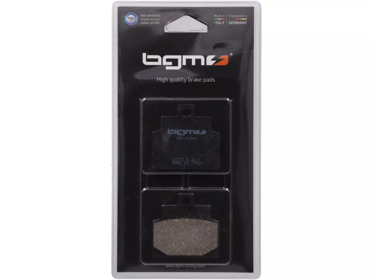 Bantalan rem -BGM 54x50.7mm- APRILIA Leonardo 125cc 4-tak 1999 (h), Leonardo 4-tak 150cc 1999 (vh), Scarabeo 4-tak 100cc 2004 (v), Scarabeo 4-tak 50cc 2004 (v), SR 150cc 2000 (v), YAMAHA SR 125cc 1998 (v)