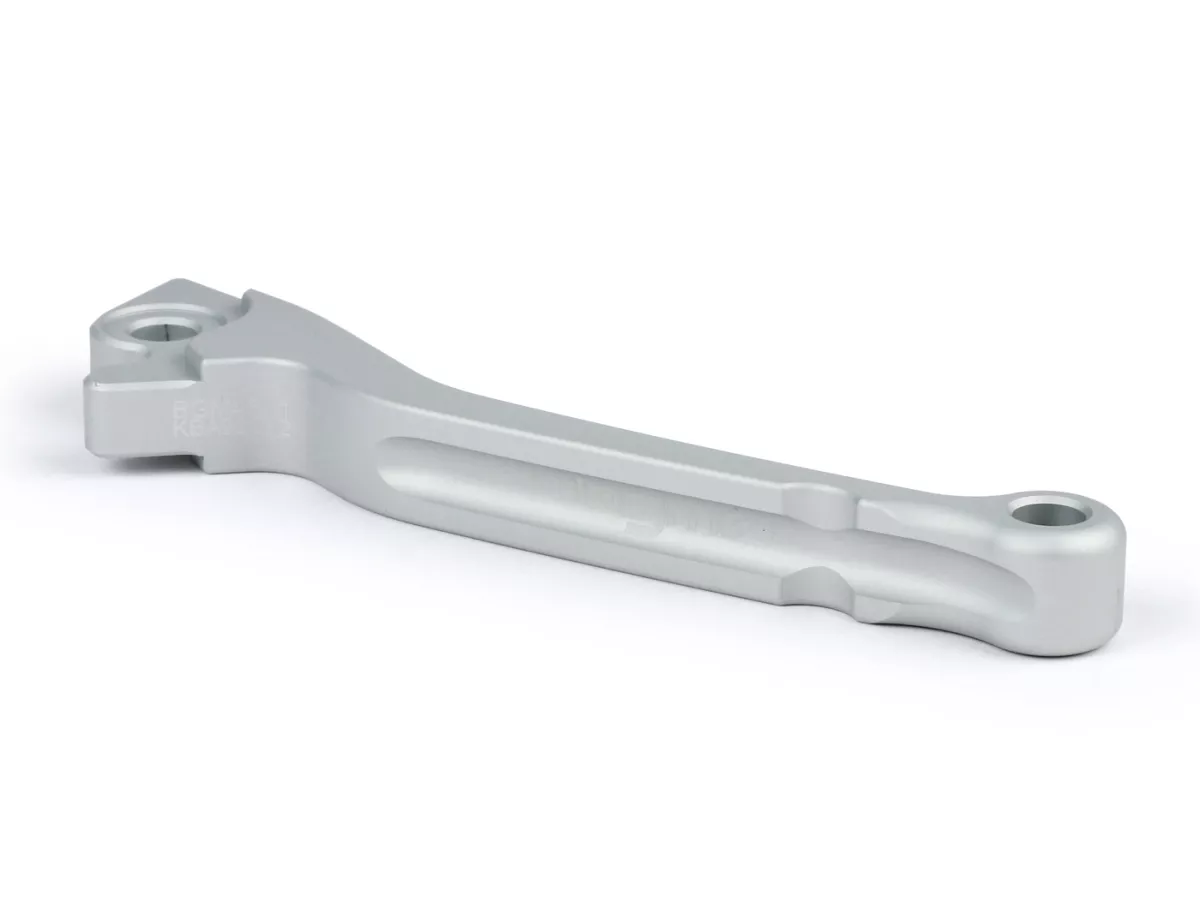 Brake lever -BGM PRO CNC- disc brake (Heng Tong)- Vespa PX (2004-) - matt silver