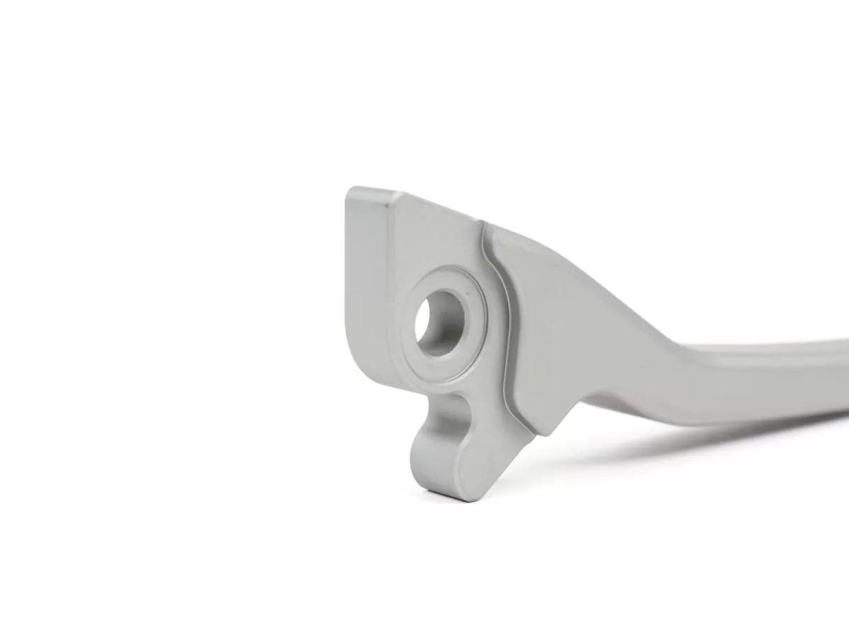 Brake lever -BGM PRO CNC- disc brake (Heng Tong)- Vespa PX (2004-) - steel grey