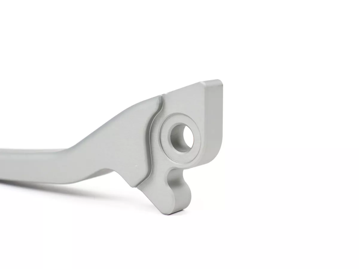 Brake lever -BGM PRO CNC- disc brake (Heng Tong)- Vespa PX (2004-) - steel grey